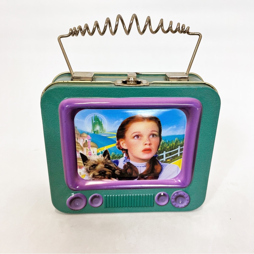 Vintage Wizard Of Oz TV Lunch Box Tote Collectible Dorothy & Toto